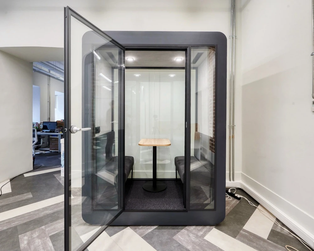 Акустическая кабина LWOP DOUBLE (задняя стенка стекло)