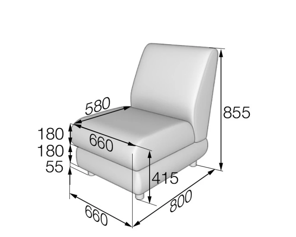Модуль 1-местный M1 Матрикс MVK