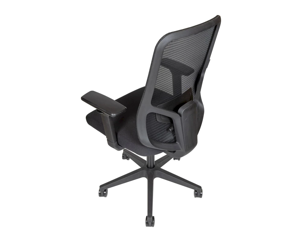 Кресло Norden Best LB Сетка/Ткань, Черный