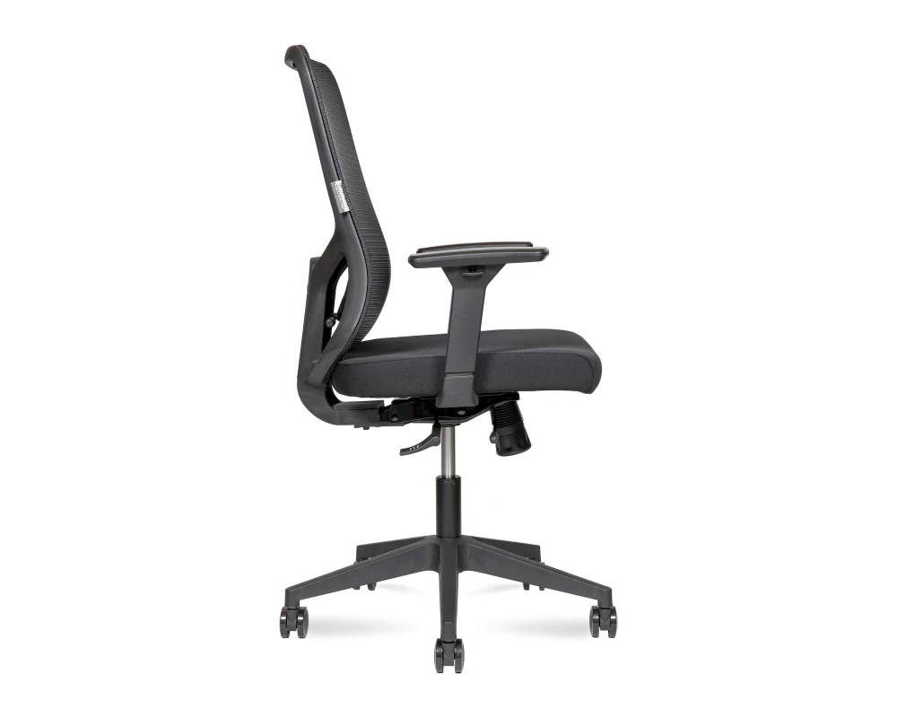 Кресло Norden Best LB Сетка/Ткань, Черный