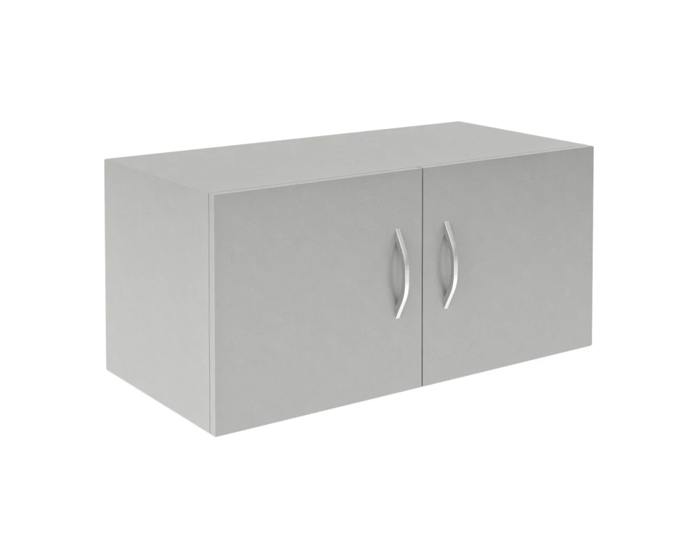 Антресоль широкая с глухими дверьми Симпл / Simple